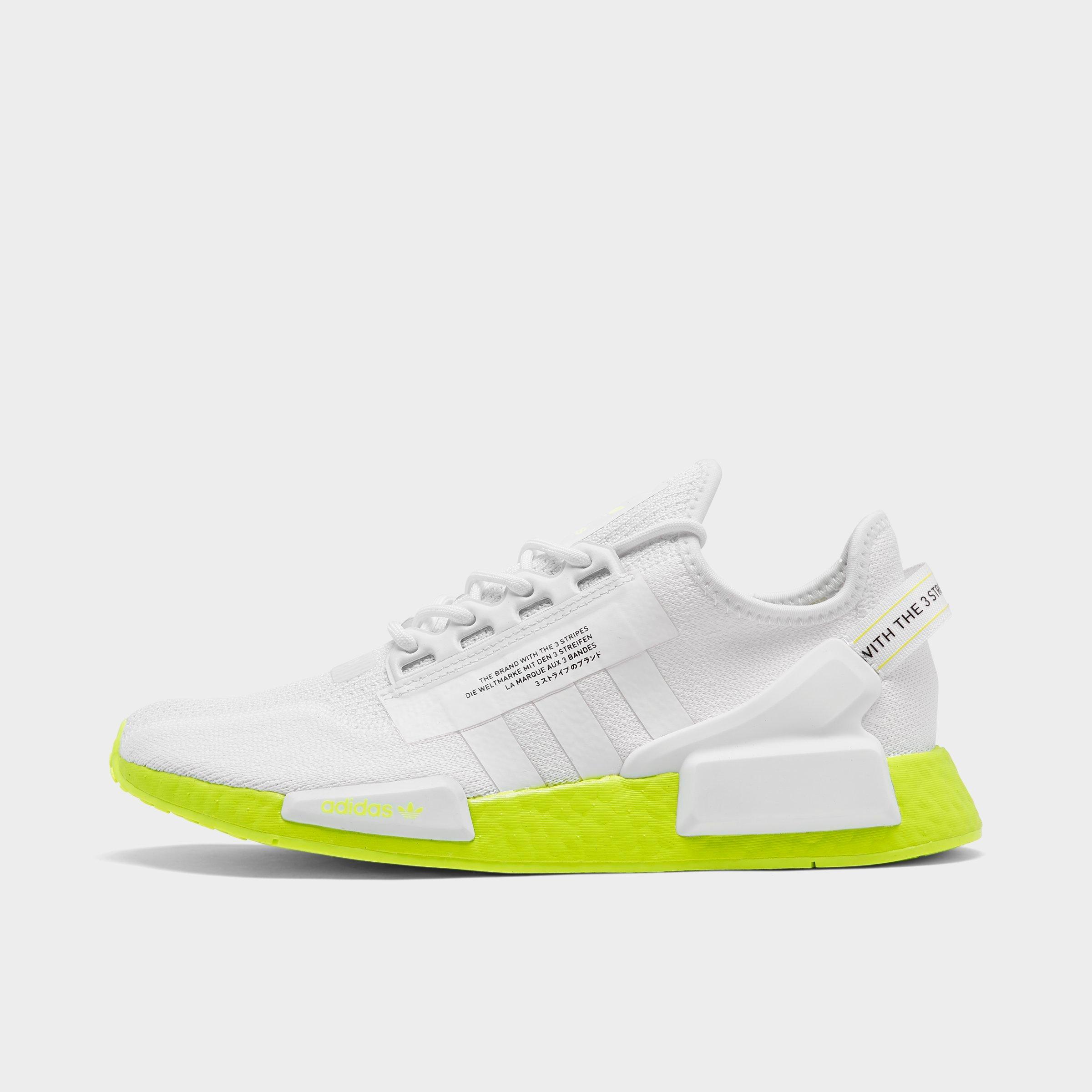 Adidas NMD R1 WHITE BLUE PERFECT SHOES YouTube